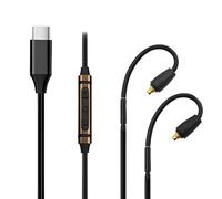 Earmax Cable de repuesto USB tipo C a IE 900 de alta pureza 6N OCC, 1,2 m, compatible con auriculares Sennheiser IE 900 IE 600 IE 200 IE 300