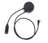 EARMOR Auriculares tácticos Kenwood versión PTT estándar militar 7.0 enchufe para adaptador de radio