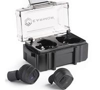 Earmor OPSMEN M20T Auriculares eléctricos para tiro y caza, NRR 26 dB BT 5.3, protección auditiva activa con cancelación de ruido, campo de tiro, negro