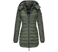 Earnmore Chaqueta De AlgodóN para Mujer Nueva De Invierno, Chaqueta Acolchada Y Ajustada De Longitud Media Chaqueta CáLida
