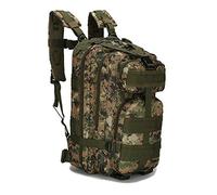 Earnmore Mochila táctica militar de 20 a 35 l, paquete de asalto del ejército Molle Bug Out Bag Mochilas para senderismo al aire libre Camping escalada (17 x 9.5 x 8.5 pulgadas)