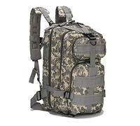 Earnmore Mochila táctica militar de 20 a 35 l, paquete de asalto del ejército Molle Bug Out Bag Mochilas para senderismo al aire libre Camping escalada (17 x 9.5 x 8.5 pulgadas)