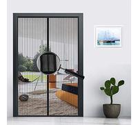 Earnmore Mosquitera Magnética, Versión Mejorada en 2025 Cortina Mosquitera Magnética Puertas Cierra Automáticamente, Fácil de Instalar Adecuado para Todas Puertas y Ventanas