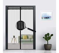 Earnmore Mosquitera Magnética, Versión Mejorada en 2025 Cortina Mosquitera Magnética Puertas Cierra Automáticamente, Fácil de Instalar Adecuado para Todas Puertas y Ventanas