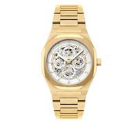 EARNSHAW - Discovery Drake Triple Calendar Skeleton Automatic - ES-8308 - Reloj Hombre - Movimiento Automático - Correa de Acero Inoxidable