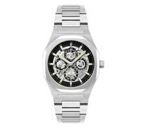 EARNSHAW - Discovery Drake Triple Calendar Skeleton Automatic - ES-8308 - Reloj Hombre - Movimiento Automático - Correa de Acero Inoxidable