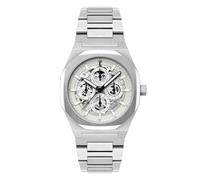 EARNSHAW - Discovery Drake Triple Calendar Skeleton Automatic - ES-8308 - Reloj Hombre - Movimiento Automático - Correa de Acero Inoxidable