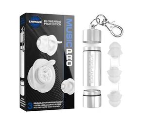EarPeace Music PRO Tapones Concierto de Alta Fidelidad - Tapones Oidos para Músicos y Festivales - Tapones Patentados con Cancelación de Ruido - Alta Protección 20 dB