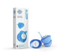 EarPeace Sleep Tapones para los Oídos - Tapones Ultracómodos para la Sensibilidad al Ruido Durante el Sueño y los Viajes - Cancelación del Ruido 30 dB - Tamaño Mediano