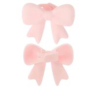 Earphone Headband - 8 x 7 x 2 cm - Silicone Bow, 3D Silicone Bow, 2 piezas Headset Attachment, Stylish Earphone Decor For Women Party Streaming, Studying, Work, Travel, Daily Commuting