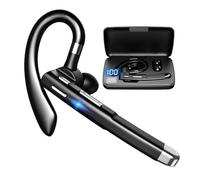 Earphones Translator Device, Wireless Bluetooths Translation Earbuds, Real-Time Language Interpreter Noise Reduction Audio Clarity Compact Smart Tool for Travel, School, Work, Meeting, Learning Use