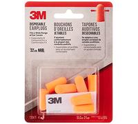 Earplugs, Disposable, 4PR/PK, Yellow, Sold as 1 Carton