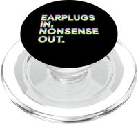 EARPLUGS IN NONSENSE out PopSockets PopGrip para MagSafe