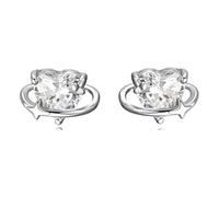 Earrings Love Heart Stud Earring For Women Girls Party
