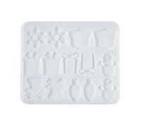 Earrings Molds For Resin - Silicone Jewelry Mold, Festival Necklace Casting Mold | Creative Pendant Resin Molds For DIY Craft Making Holiday Accessories