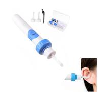 Earsavvy Ear Wax Removal Tool, Cordless EarSavvy - Gentle and Powerful Ear Wax Removal Kit, Two SuctionHeads And a Brush,Suitable for everyone (C#1)