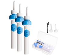 Earsavvy Ear Wax Removal Tool,Ear Savvy Vacuum,Cordless EarSavvy - Gentle and Powerful Ear Wax Removal Kit,Electric Vacuum Ear Cleaner Suction,Silicone Electric Earwax Cleaner (#3)