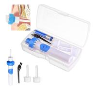 Earsavvy Ear Wax Removal Tool, Ear Savvy Vacuum Ear Cleaner, Cordless Earsavvy - Gentle and Powerful Ear Wax Removal Kit with 2 Replacement Heads (1set)