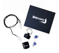 EarSlugs EarPlugs | Protección extrema de alta fidelidad dB con dos juegos de tapones para los oídos completos y accesorios de bonificación | Conciertos de bateristas de festivales de músicos