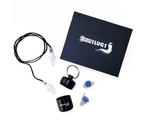 EarSlugs EarPlugs | Protección extrema de alta fidelidad dB con dos juegos de tapones para los oídos completos y accesorios de bonificación | Conciertos de bateristas de festivales de músicos