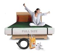 EARTH AND MOON Alfombrilla de conexión a Tierra para Cama, Recarga tu Mente y Cuerpo con Alfombrilla de conexión a Tierra para Dormir, Kit Completo de conexión a Tierra de Cama, Incluye Cables de