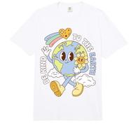 Earth Day Be Kind to The Earth Environmental Message Comfort Colors Adult Heavyweight T-Shirt