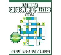 Earth Day Crossword Puzzles for Kids: Recycling Vocabulary Activities for Ages 6-9