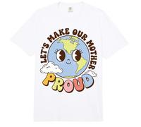 Earth Day Environmental Awareness Let's Make Our World Proud Comfort Colors Adult Heavyweight T-Shirt