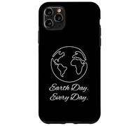 Earth Day Every Day Planet Environment Continuous Line Art Carcasa para iPhone 11 Pro MAX