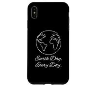 Earth Day Every Day Planet Environment Continuous Line Art Carcasa para iPhone XS MAX