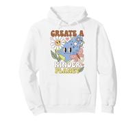 Earth Day Kindness Create A Kinder Planet Positive Message Sudadera con Capucha