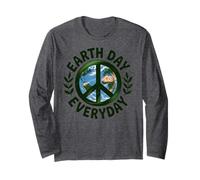 Earth Day Shirt Kids Men Boys Women Earth Save The Planet Manga Larga