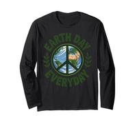 Earth Day Shirt Kids Men Boys Women Earth Save The Planet Manga Larga