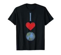 Earth Day Trendy I Love The Earth Camiseta