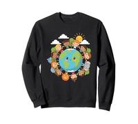 Earth Day Wildlife Animals Conservation Sudadera