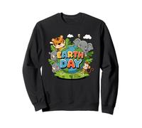 Earth Day Wildlife Animals Conservation Sudadera