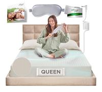 Earth Grounding - Sábana Bajera Ajustable tamaño Queen con 12% Fibra de Plata, 4% Seda y 84% algodón orgánico, Color Beige, sábanas Suaves con conexión a Tierra para Dormir Mejor