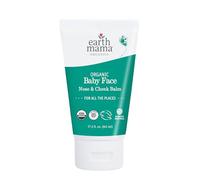 Earth Mama - Bálsamo orgánico para la nariz y la mejilla para la cara del bebé - 2 fl oz