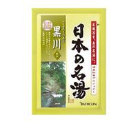 Earth Nihon no Meito Bath Powder (Kurokawa) - Aditivo para baño (estilo japonés, 30 g, fabricado en Japón)