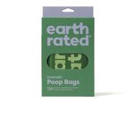 Earth Rated Easy Tie Lavanda Bolsas con asas para heces de perro