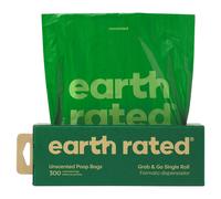 Earth Rated Bolsas de Residuos 300 Pieza, Extra Larga, Fuerte, 23x33cm, Verde,