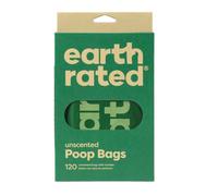Earthrated bolsas higiénicas perro eco asas sin perfume 120 unidades