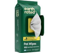 Earth Rated Toallitas 3 en 1 Té Blanco Albahaca, Perros y Gatos, 100 uds