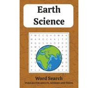 Earth Science Word Search Puzzle Book: Word Searches with Easy to Read Print about Earth Sciences, Geology, Planet Earth, Oceans and More | 6x9 ... Gift for Vacations, Holidays, and Free Times