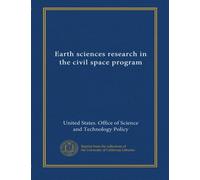 Earth sciences research in the civil space program