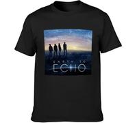 Earth to Echo T-Shirt Graphic Unisex Basic Men Short Sleeve Women Cotton Casual T-Shirt Black tee Shirt(X-Large)