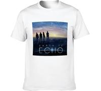 Earth to Echo T-Shirt Graphic Unisex Basic Men Short Sleeve Women Cotton Casual T-Shirt White tee Shirt(X-Large)
