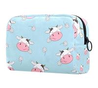 Earth View from Space - Bolsa de maquillaje para cosméticos, pequeña bolsa de viaje con cremallera, bolsa de aseo portátil, organizador de maquillaje para mujeres y niñas, Multicolor 07,