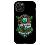Earth Whispers Peace and Dreamers Listen Dreamcatcher Boho Carcasa para iPhone 11 Pro