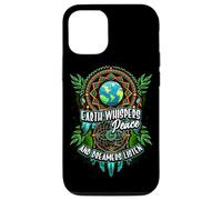 Earth Whispers Peace and Dreamers Listen Dreamcatcher Boho Carcasa para iPhone 12/12 Pro
